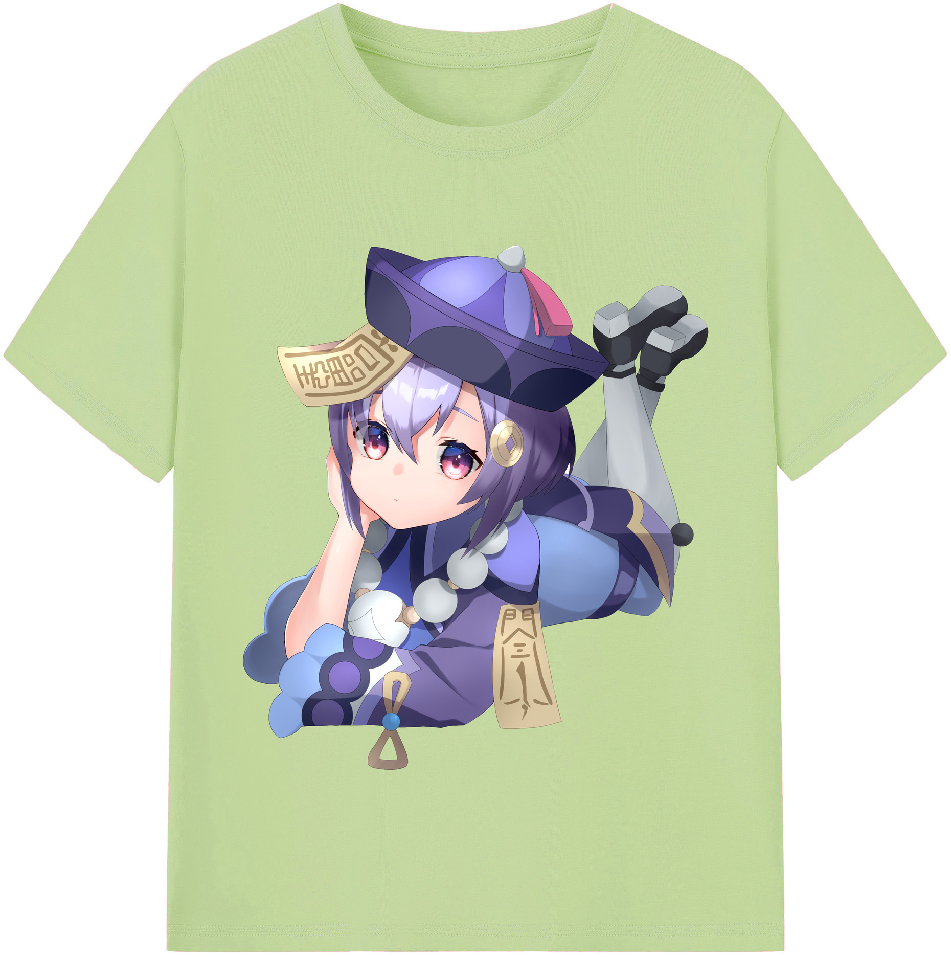 げんし神 七七 なな  genshin Nana 綿100％半袖Tシャツ（フロントプリント）